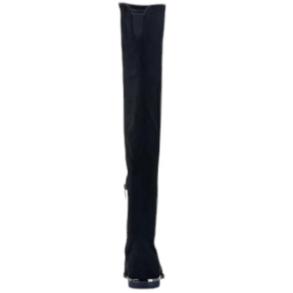 Marc Fisher renn womens faux suede tall over-the-knee boots